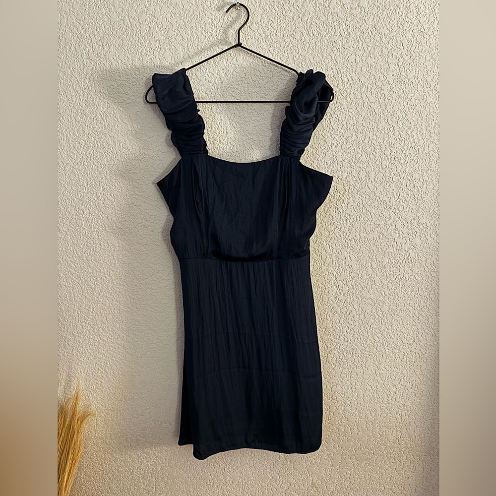 Navy blue socialite dress